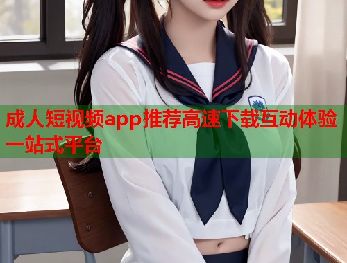 成人短视频app推荐高速下载互动体验一站式平台