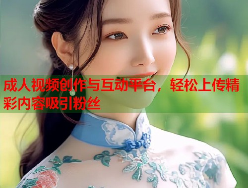 成人视频创作与互动平台，轻松上传精彩内容吸引粉丝