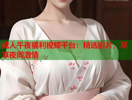 成人午夜福利视频平台：精选影片，尽享夜间激情