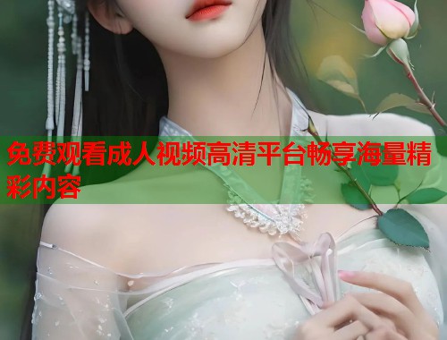 免费观看成人视频高清平台畅享海量精彩内容
