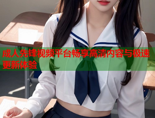 成人先锋视频平台畅享高清内容与极速更新体验